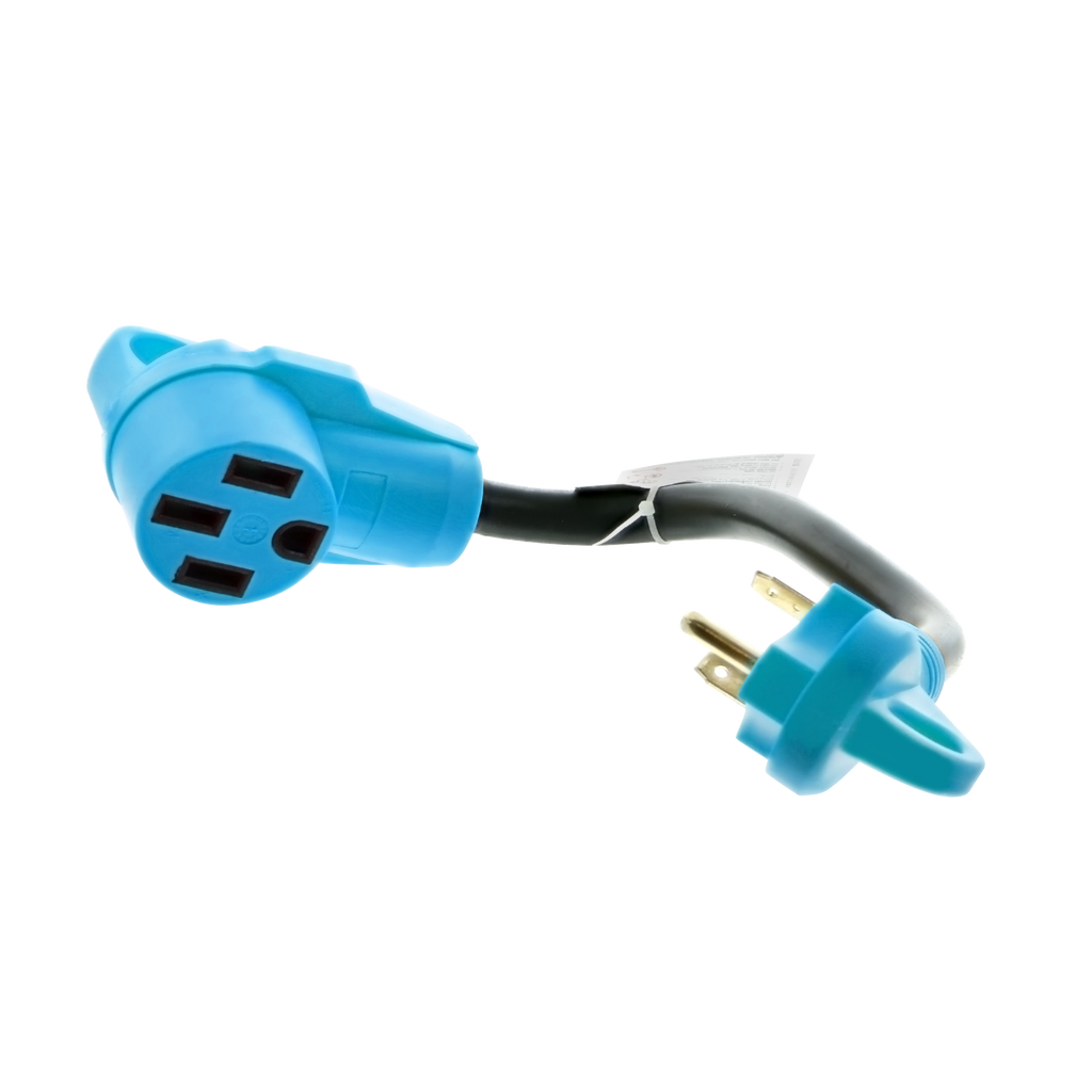 18" RV Adapter - 30 Amp Male to 50 Amp Female