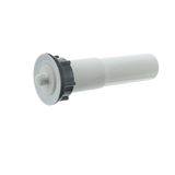 Vanity Sink Drain Assembly, White Finish